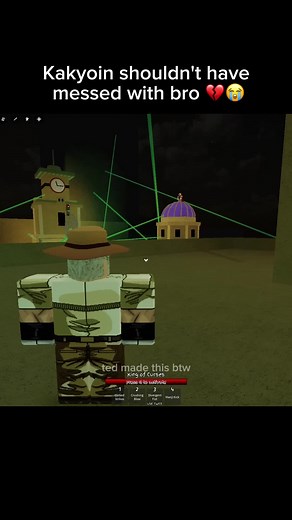 JoJo's Bizarre Adventure Kakyoin vs Dio: Jujutsu Shenanigans