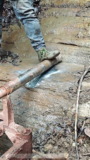 Horizontal mountain well drilling