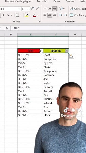 ExcelConÁlvaro Formación Excel on TikTok
