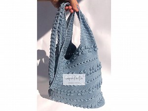 Crochet Bag Pattern, Crochet Bag PDF, Boho Crochet Bag, PDF, Cotton Yarn, Crochet Bag Tote Pattern, Day, Cotton Yarn - Etsy Australia