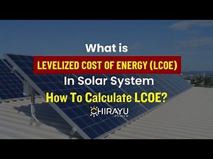 Calculate Your Solar Savings: Learn About LCOE- title
