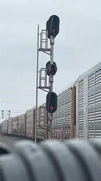 CSX train in Marion, Ohio