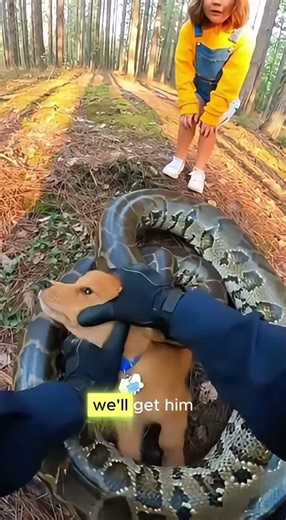 Police Bodycam Rescue: Officer Saves Puppy From Giant Python 🐶🐍
