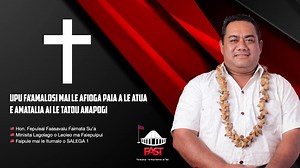 12K views · 100 reactions | Talofa lava and greetings Samoa Word of encouragement to begin our Fasting and prayer delivered by ~  Afioga Fepuleai Faasavalu Faimata Su'a  Member of Parliament for SALEGA 1 Upu fa'amalosi mai le Afioga Paia a Le Atua e amatalia ai le tatou Anapogi  Afioga Fepuleai Faasavalu Faimata Su'a  Faipule mai le Itumalo o SALEGA 1 | FAST Party | Facebook