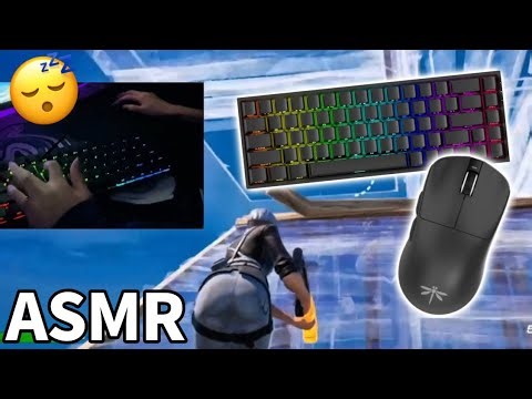 【ASMR】新キーボードFUN68 HE!! Keyboard&Mouse打鍵音♪ 【フォートナイト/Fortnite】