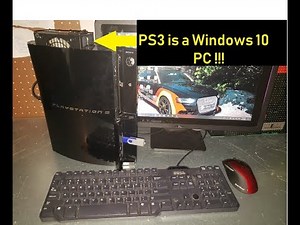 Converted my PS3 into a Custom Built Computer!