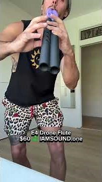 E4 Drone Flute – Meditative Power & Easy Playability