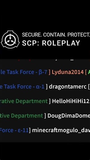 I survived SCP Roleplay #scp