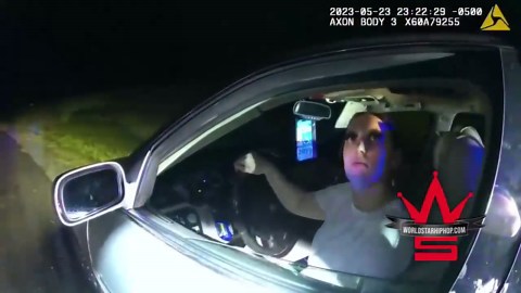 “Cop: Whats That Bulge?” – I Got A Fat A- P*ssy” Drunk DUI Woman Offers Her OnlyFans To Police Officer During Arrest! (Body Cam Footage)