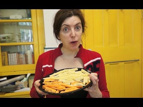 How to Make Oven Baked Yam Fries