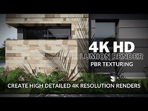 How to Create Realistic Render using PBR Material Texturing | Lumion Tutorial