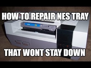 How to Fix NES Cartridge Tray that won't stay down - Nintendo Repair