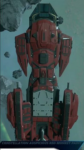 Star Citizen 2026 | Red Festival Ship Livery Showcase | Constellation Auspicious Red Monkey Paint