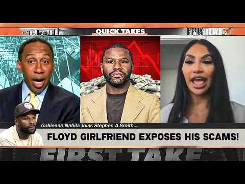 Stephen A Smith GOES OFF & Brings Floyd Mayweather’s Girlfriend LIVE – SHOCKING Interview