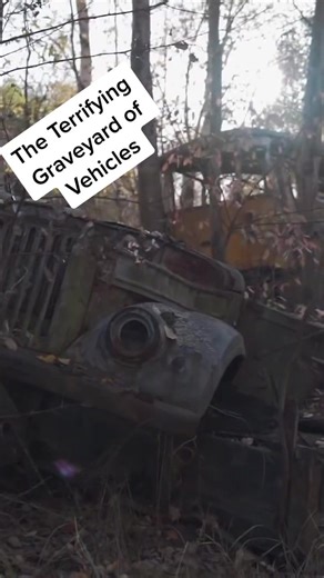 Exploring Chernobyl's Terrifying Abandoned Car Graveyard