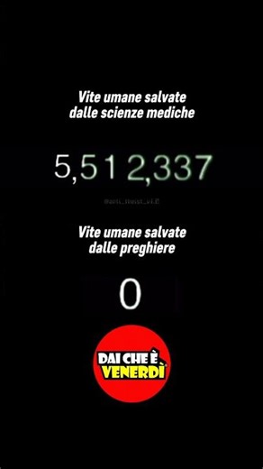 Quante vite umane salvano le preghiere?