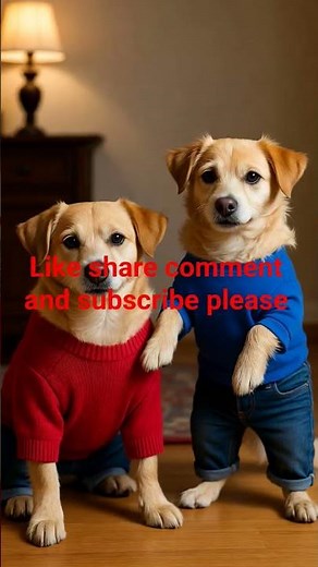 "Two Cute Dogs in Stylish Outfits | Funny Dog Fashion Show | Cute Pet Video 2025"😍