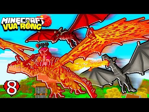 MINECRAFT DRAGON KING * EPISODE 8 | LOC LAC ENTERED THE FIRE DRAGON TERRITORY AND TRYED TO TAMMAR...