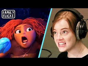 Emma Stone's Voice Acting (Behind-The-Scenes) | The Croods: A New Age (2020) | Family Flick