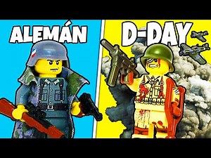 ¿Construí LEGO D-DAY en una playa REAL?