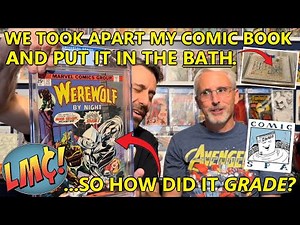I Gave My Expensive New Comic Book a BATH then Sent it to CGC… A Comic Cleaning Story and UNBOXING!