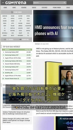 🧐👉 Nokia's New Feature Phone Has an AI Button, but It's "Useless Without a Smartphone" #QixNewsAI