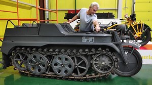 1944 NSU Kettenkrad HK 101 (SdKfz 2) | Germany 🇩🇪 The Kettenkrad was released back in wartime, in 1944. The thing is that most of the machines of those years were either destroyed in battles or used in such harsh conditions that they did not survive to this day. For example, at the end of the Second World War, in order to save aircraft fuel, the planes stopped going to the runway themselves, pulling them there became the work of Kettenkrads, which often worked with serious overload. This amazi