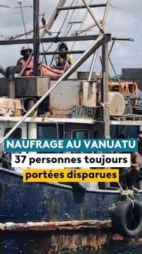 🛥️ Shipwreck in Vanuatu: 2 dead and 13 survivors