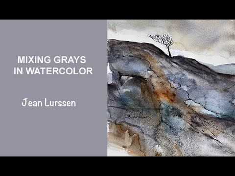 Watercolor - Mixing Grays
