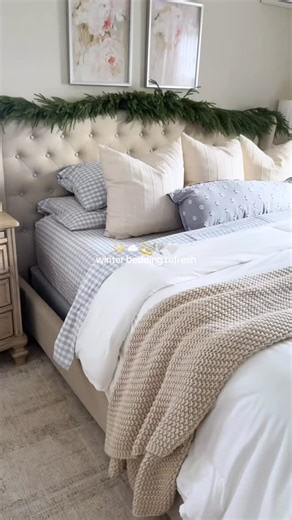 Iryna Collica | Outfits & Lifestyle on Instagram: "Winter bedding refresh 🤍 Cozy, breathable, and hotel-level comfy for the best sleep. Comment COZY below to receive a DM with the link to this post on my LTK ⬇ https://liketk.it/5HbrD mellow sleep comforter, quince bedding, target sheets, neutral bedding, cozy winter bedding, hotel style bed, layered bedding look, temperature regulating comforter, breathable sheets, neutral bedroom decor, soft bed sheets, pillow styling ideas, master bedroom ref