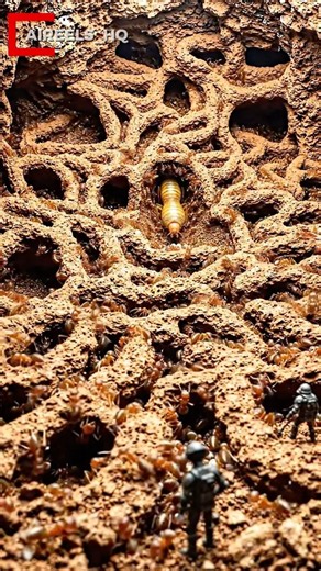 The Secret Life of Africa’s Termite Queen | The Most Powerful Insect in the Colony