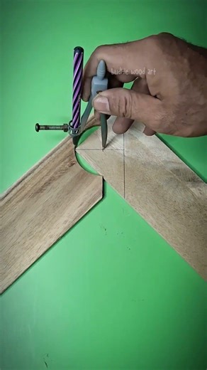 How to Make a Perfect Circular Corner Joint #shorts