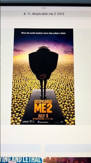 Happy late 13th anniversary to despicable me 2 (2013)