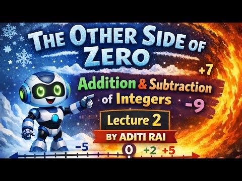 The Other Side of Zero 🤯 | Negative Numbers Made Easy | Class 6 Maths lecture 2