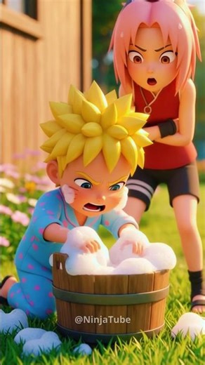 😱 SASUKE managed to trick SAKURA!? 🔥