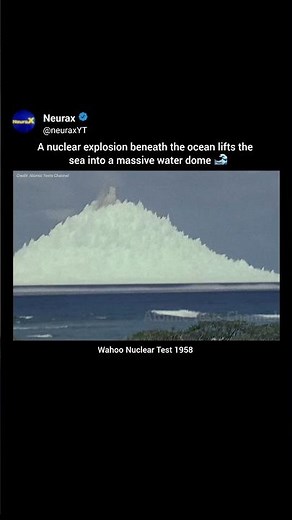 Wahoo Nuclear Test 1958 – Underwater Atomic Explosion