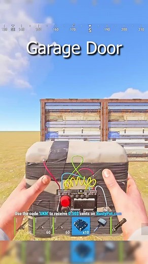 Garage Door Knock Down Methods in Rust Game