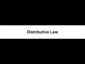 Distributive Law in Boolean Algebra | Digital Logic Simplification 03