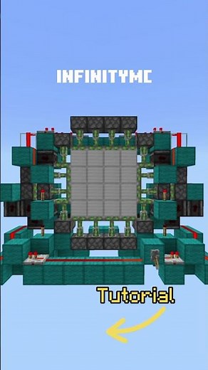 4x4 Piston Door [Minecraft Bedrock]