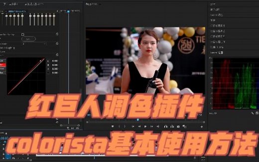 PR技巧调色，红巨人调色插件colorista基本使用方法