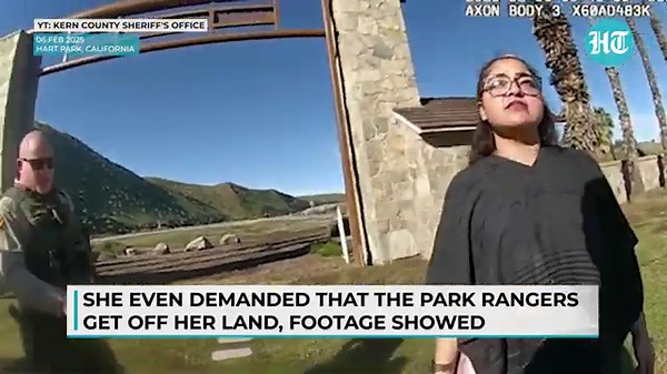 Woman Claims 'Mexican Land' In US State, Replaces American Flag, Threatens, Abuses Cops | Trump