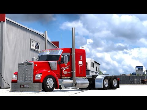 #45 | KW W990 Custom Chassi Long | Rollin Realistic Driving | Ats v1.56