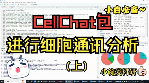 【小白必备】CellChat包进行细胞通讯分析（上）