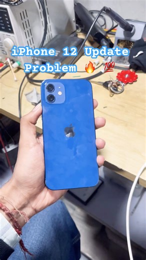 IPHONE 12 Update Display Flicker Fix 🍎💯#trending #repair #appleiphone #repairing #iphone #shorts