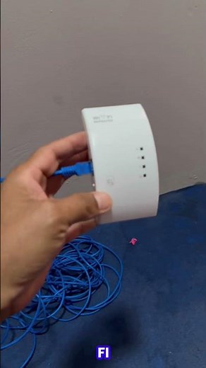 WiFi signal repeater to boost WiFi signal.