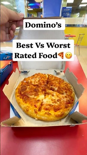 Domino’s Highest vs Lowest Rated Pizza 🍕| Food Comparison Dominos Offer #pizza #dominos #pizzahut