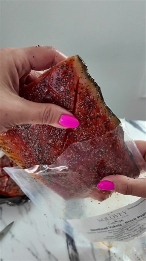 Opening a pack of cold smoked fish feels like opening presents on Christmas morning #candiedfish #yukola #soloveykitchen #trendingfood #coldsmoked