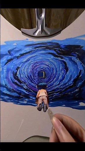 Through the Secret Door – Coraline Inspired Visual #coraline #drawing #art