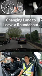 Changing lane on a roundabout | Conquer Driving