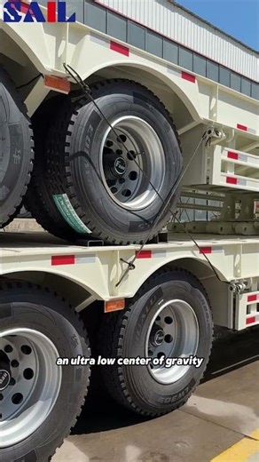 🚛 SAIL Lowbed Trailer: High-Strength Steel for Extreme Heavy Haul